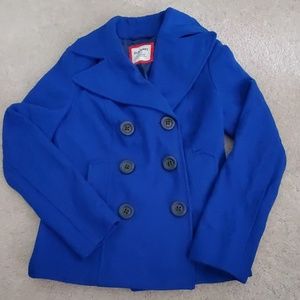 Royal Blue Pea Coat